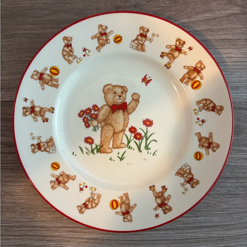 Mason's Ironstone Teddy Bears 7 Inch Plate 1984 Made in England